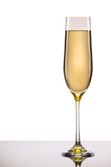 luxury glass of champagne