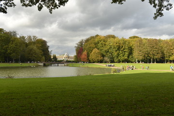 L'automne au parc de Tervuren près de Bruxelles