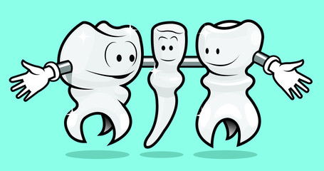 Obraz premium Dental design