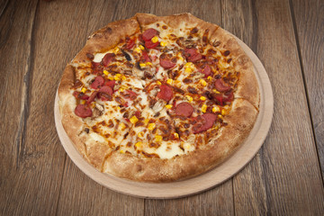 Delicious Italian supreme Pizza