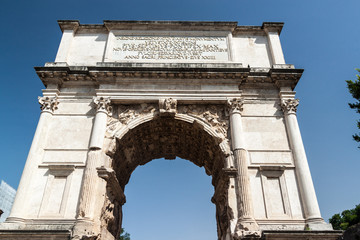 Arch of Titus in Roman Forum, Rome