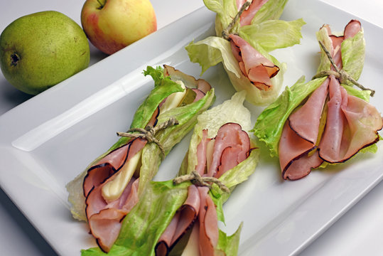 Black Forest Ham Wraps