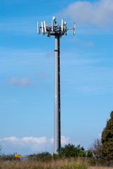 Obraz premium Radio antennas