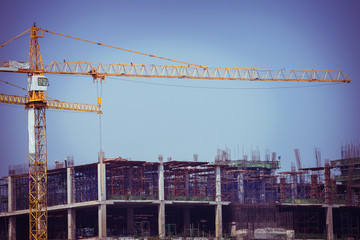 crane construction industry background