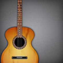 Fototapeta premium Acoustic guitar