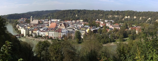 Fototapeta premium Wasserburg am Inn