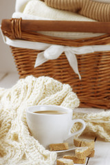 Coffee and sweaters