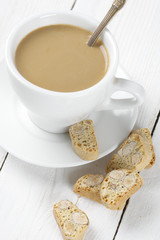 Coffee with cookies