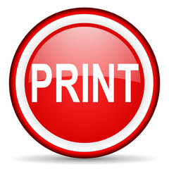 print web icon