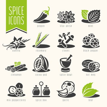 Spice icon set