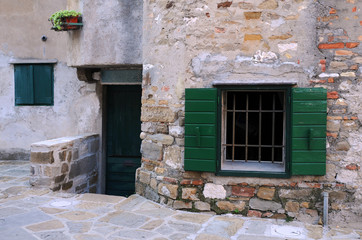 Fototapeta na wymiar Part of the House in Grado