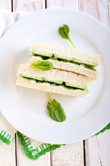 Cucumber sandwich
