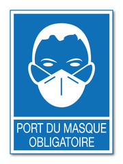 Logo masque de protection.