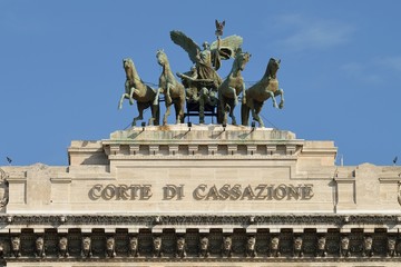 Obraz premium Corte di cassazione