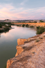 paisaje del rio ebro