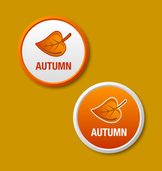 Autumn icons