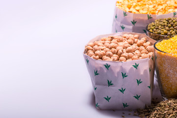 Composition of glasses with cereals