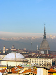 Fototapeta na wymiar Landscape of Turin Italy