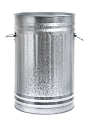 Mülltonne aus Aluminium