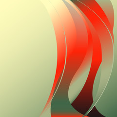 Multi color fiery flame smoke isolated abstract background