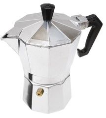 Espressokocher aus Aluminium