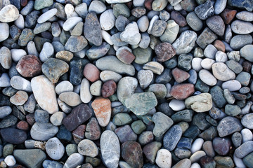Abstract background with pebbles