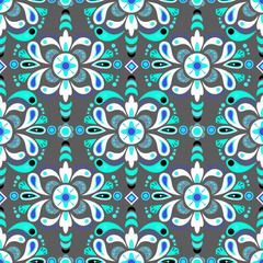 Floral seamless pattern background