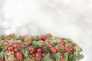 Christmas tree decoration - Christmas background