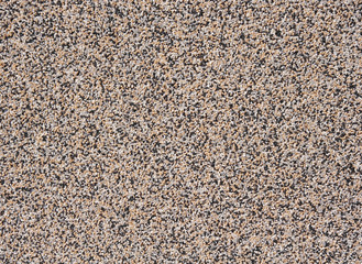 Mineral plaster on wall closeup