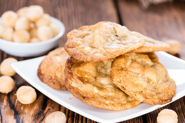 Fresh made Macadamia Cookies