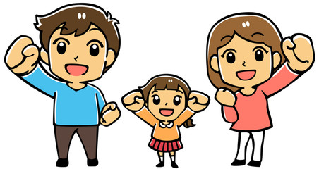 仲良し親子(単体)