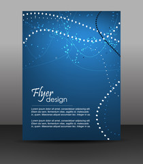 Professional business flyer template or corporate banner