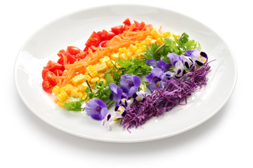 rainbow super salad