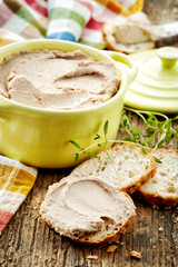 homemade liver pate