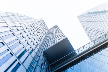 Fototapeta premium Hochhaus - modernes Bürogebäude in Frankfurt