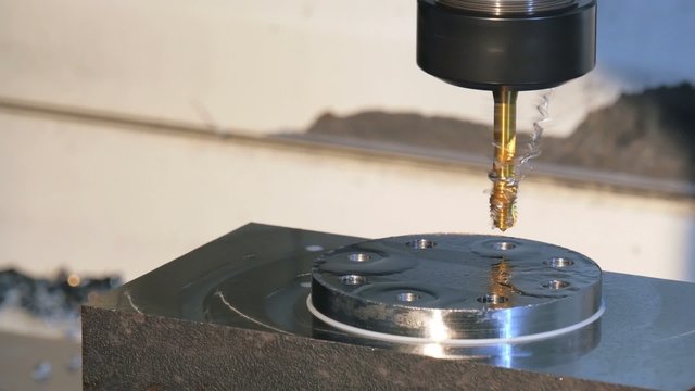 industrial details, metal threading