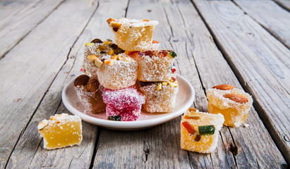 Turkish delight background