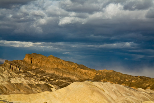 Death Valley Stormy Landscape