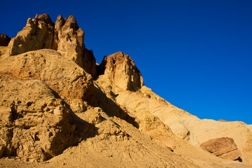 Fototapeta premium Rocks in Golden Canyon in Death Valley