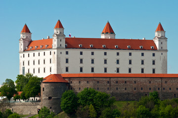 Castle in Bratislava, Slovakia,