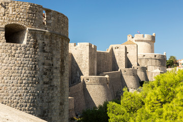 Naklejka premium Remparts de Dubrovnik