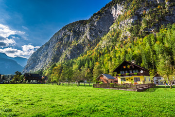 Small village in the mountains