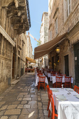Fototapeta na wymiar Ruelle de Dubrovnik