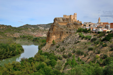 Fototapeta na wymiar Cofrentes Castle, Valencia, Spain.