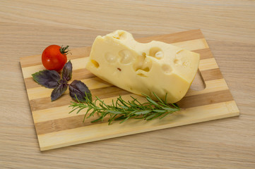 Maasdam cheese