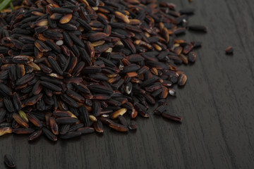Raw wild rice