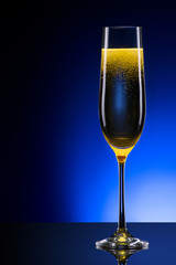 luxury glass of champagne