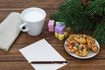 Cookies with milk
