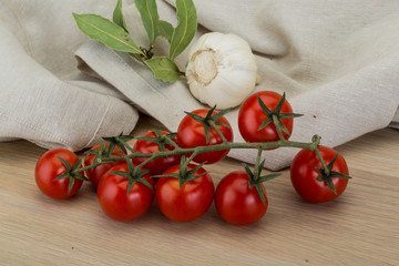 Cherry tomato branch