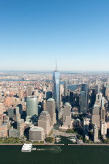 Aerial View of Manhattan, New York